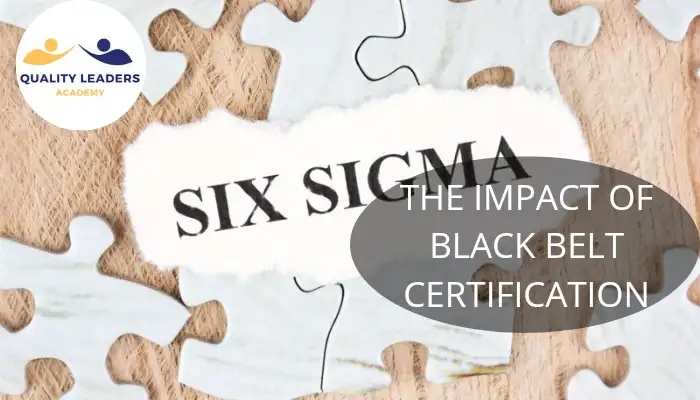 BLACK BELT CERTIFICATION